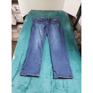 Kut From The Kloth Jeans Size 12 Womens Blue Pants Denim Mid Rise Katy Boyfriend